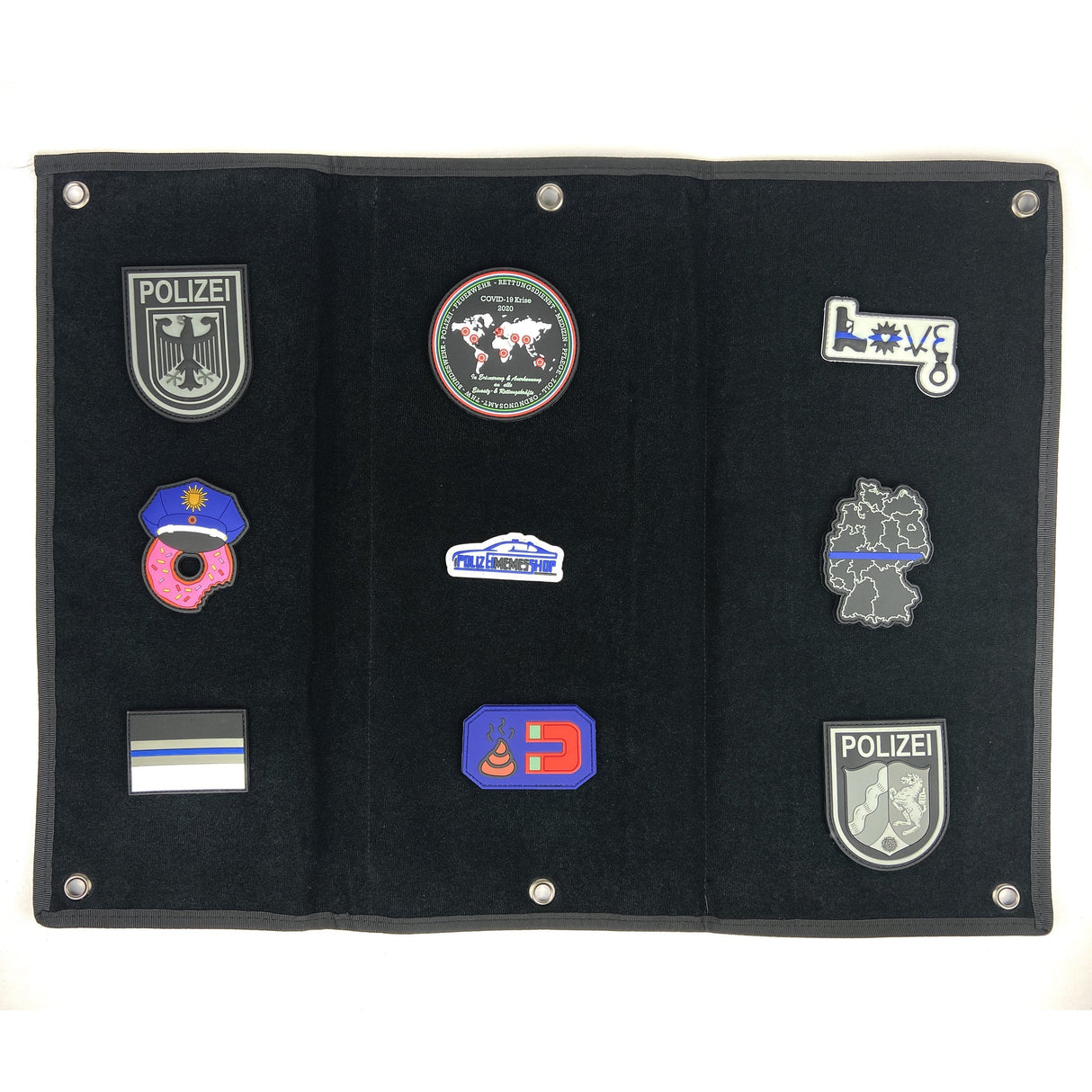 Patch Klettmatte - Polizeimemesshop