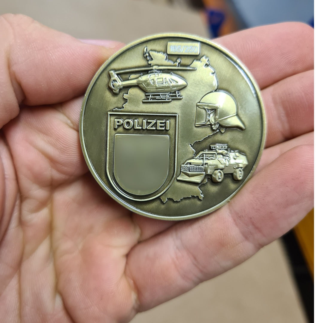 Bundespolizei limitierter Sammlercoin #4