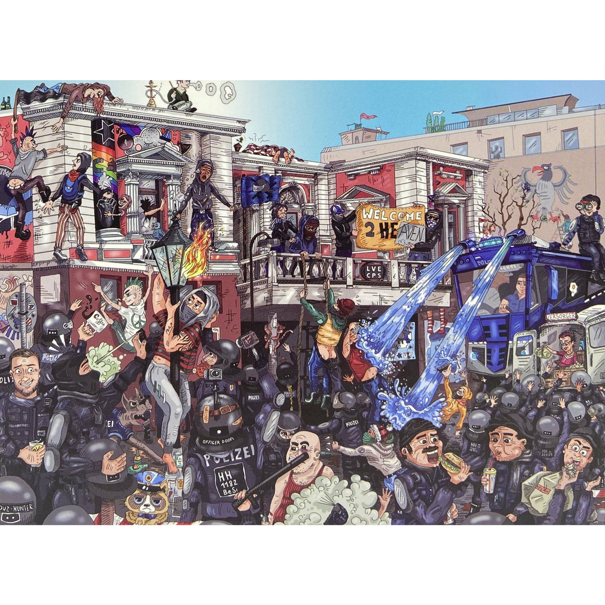 Welcome To Heaven Polizei Puzzle