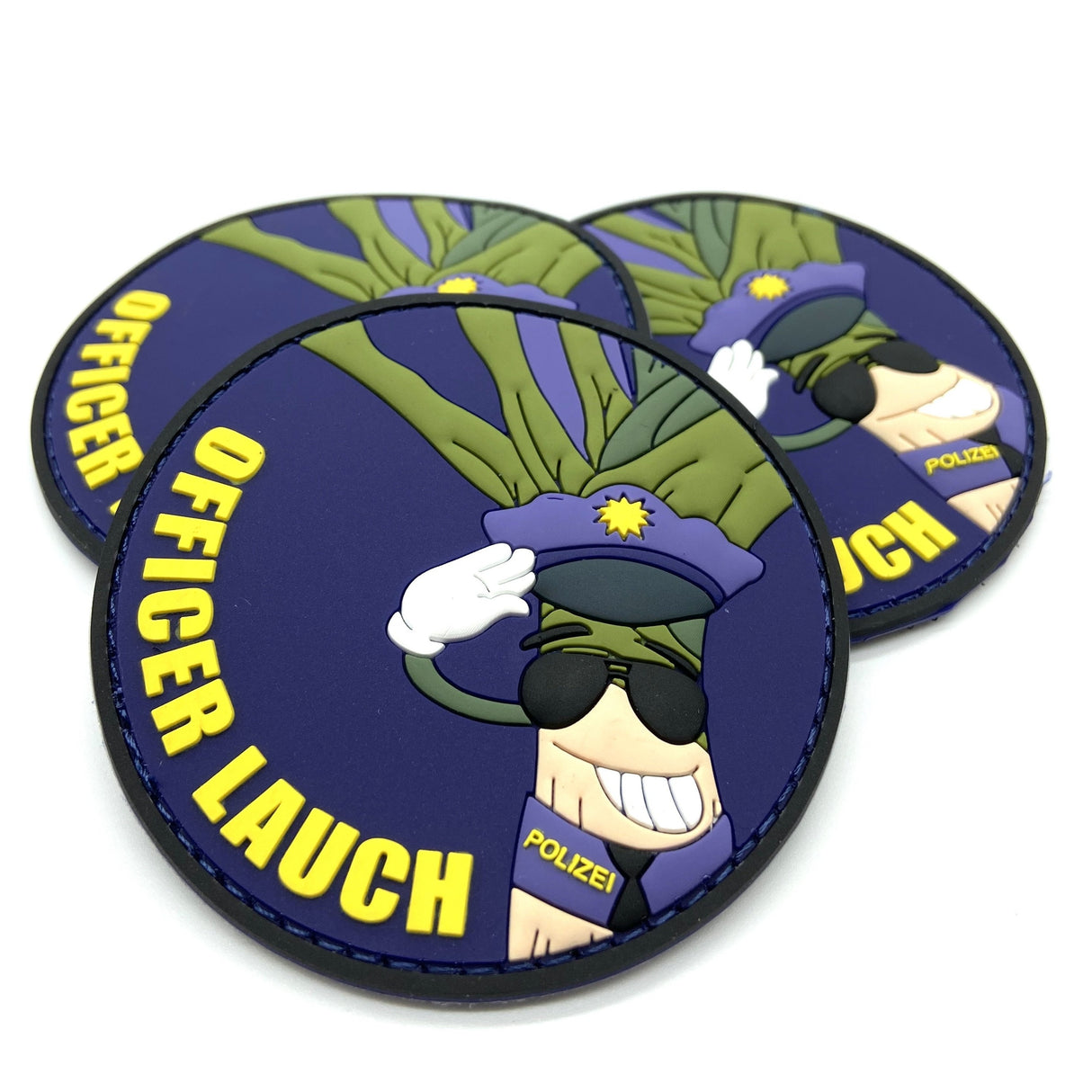 Officer Lauch Rubberpatch - Polizeimemesshop