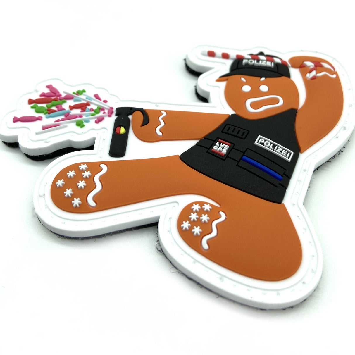 Polizei Lebkuchenmann II Rubber Patch
