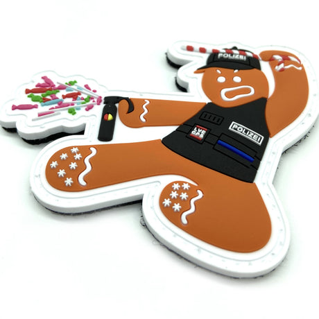 Polizei Lebkuchenmann II Rubber Patch