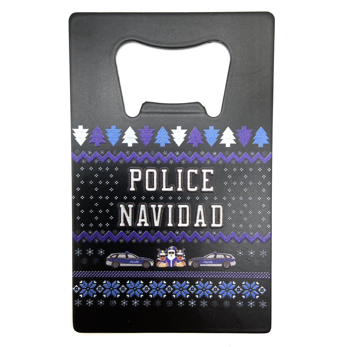 Police Navidad Flaschenöffner