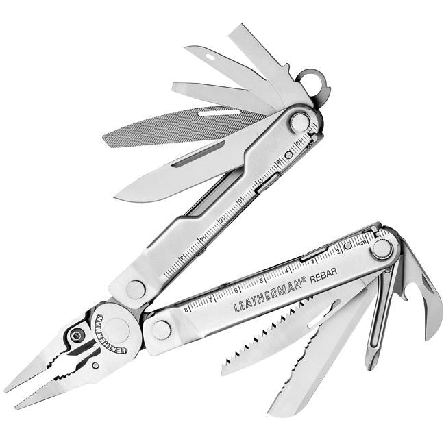 Leatherman Rebar Multitool Silber