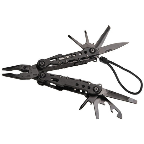 Mil-Tec Multitool Black Cobra mit Toolholster - Polizeimemesshop