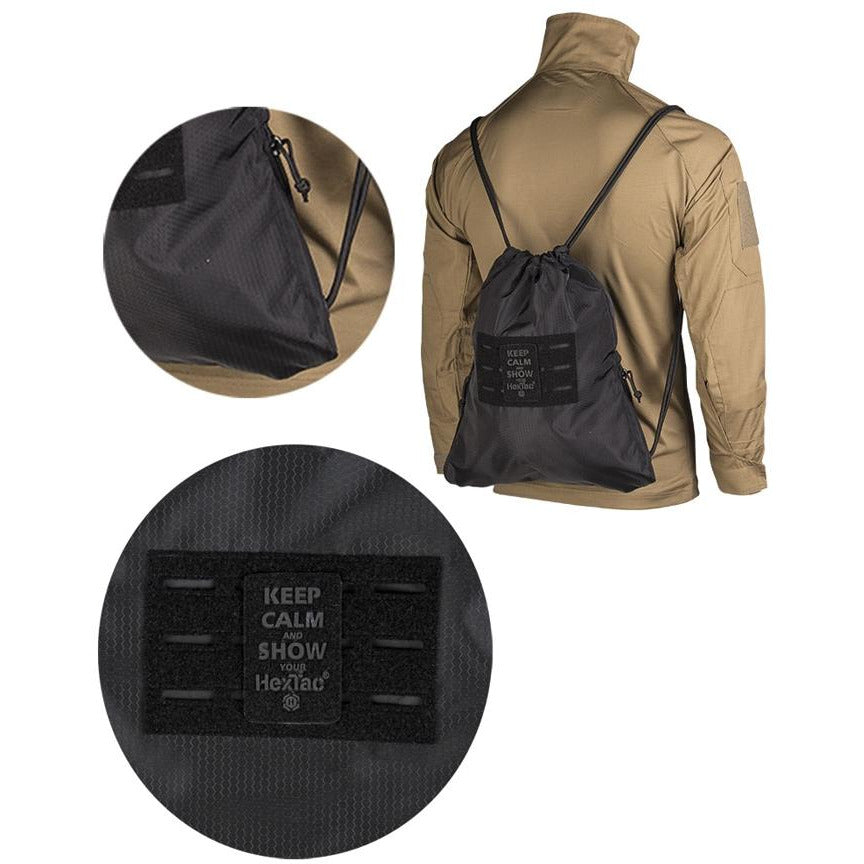 Mil-Tec Sportbeutel Hextac schwarz