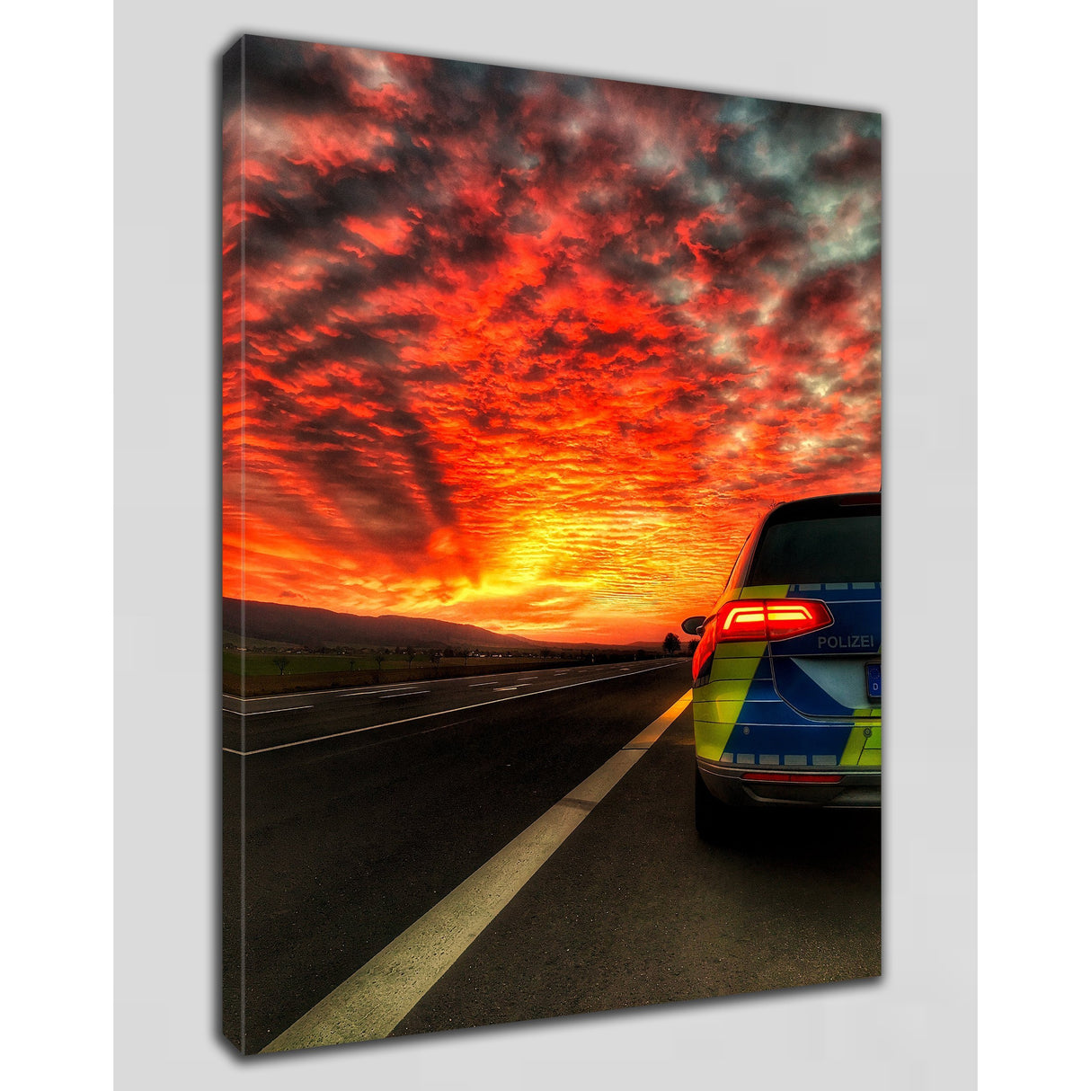 Sonnenuntergang - Polizeimemesshop