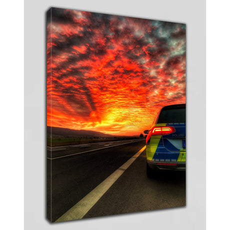 Sonnenuntergang - Polizeimemesshop
