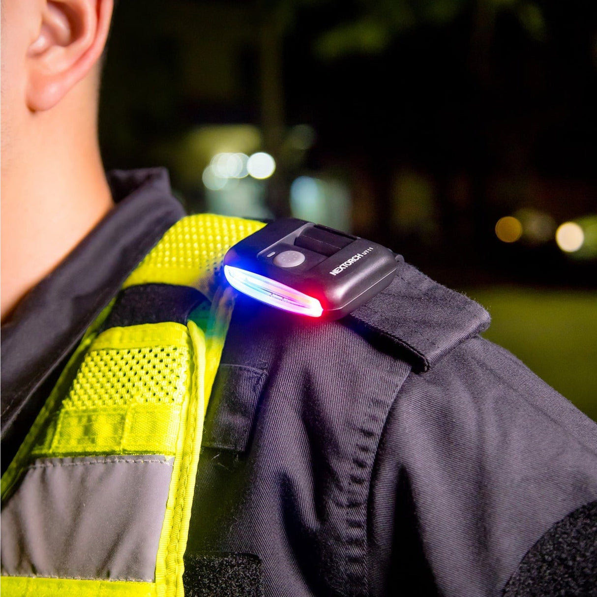 Nextorch UT11 COB-LED Cliplampe mit Warnlicht