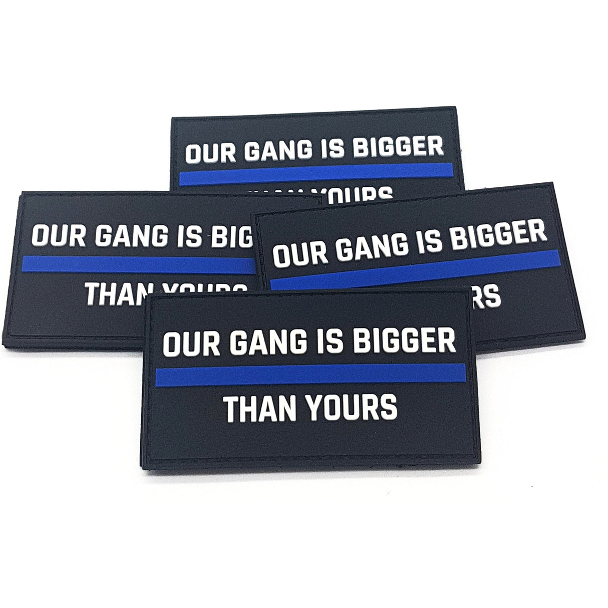 Our Gang is Bigger Rubberpatch - Polizeimemesshop