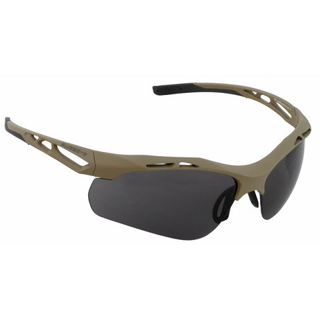 SwissEye® Tactical Attac Schießbrille Braun