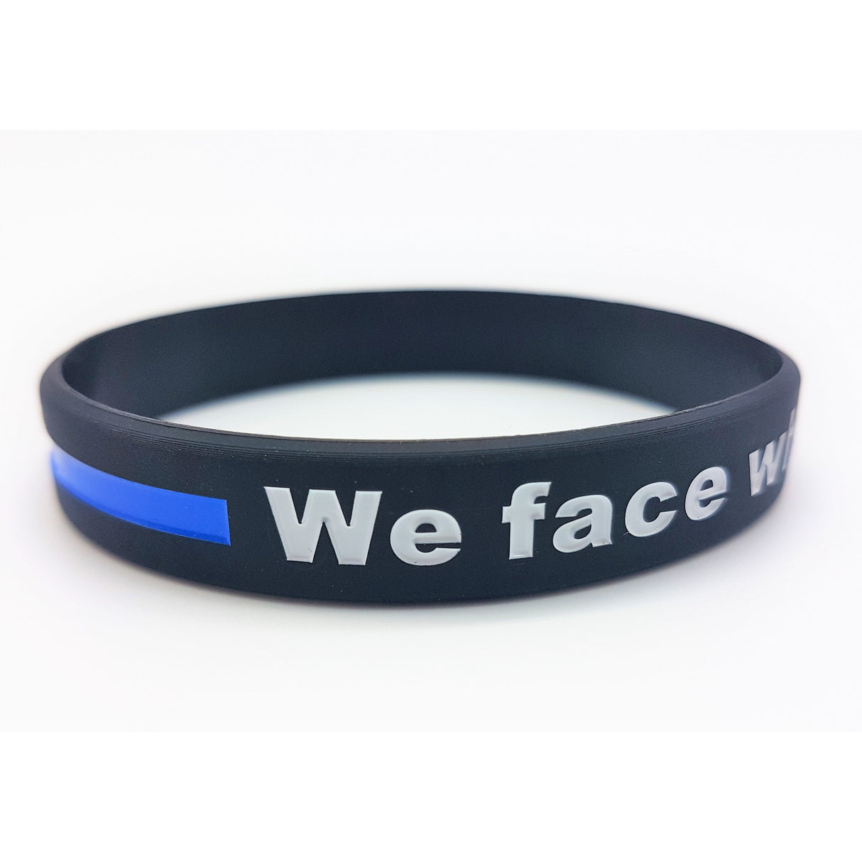We Face What You Fear Armband - Polizeimemesshop