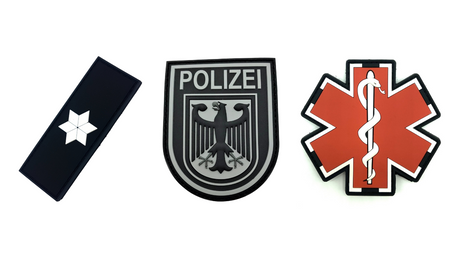 Patches für Polizei, Feuerwehr, Rettungsdienst und weitere. Jetzt bei polizeimemesshop.de bestellen.