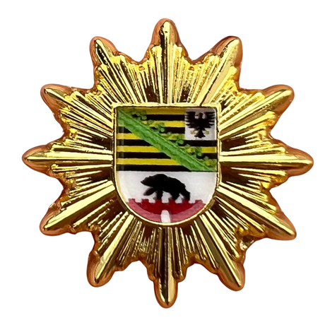 Ansteck-Pin Polizeistern Bundesländer + Bundespolizei