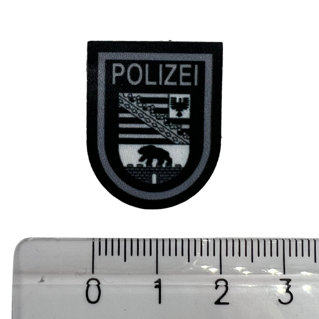 Mini Black Ops Polizei Bundesländer Textil Patches