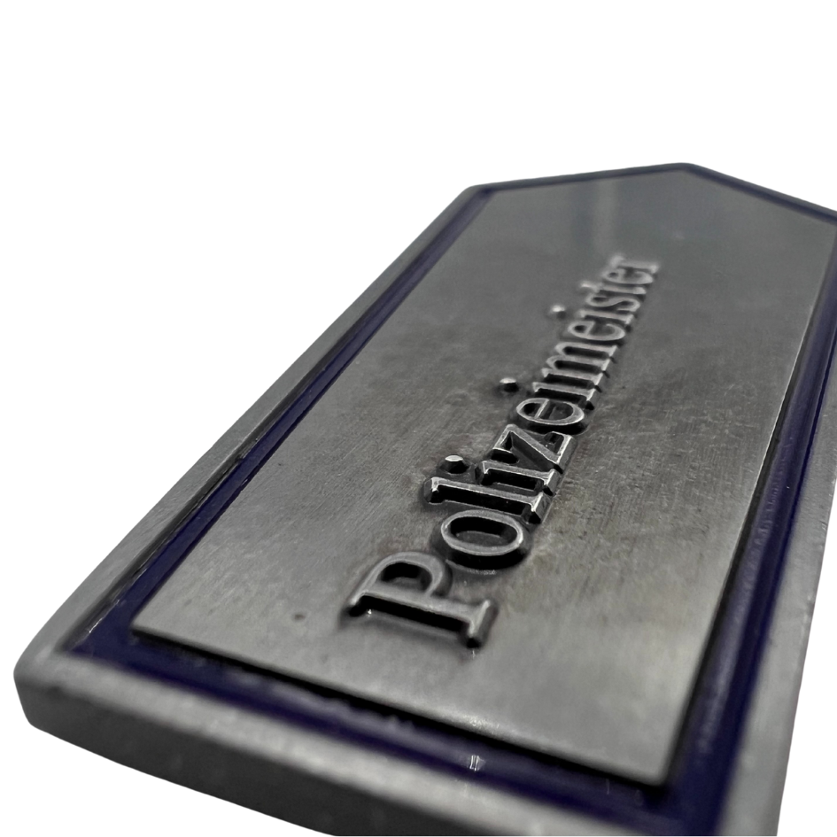 Polizei Schulterklappen Dienstgrad Coins