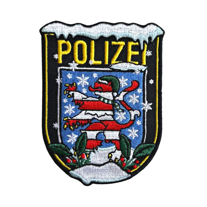 Komplettset Polizei Xmas Textil Länderpatches