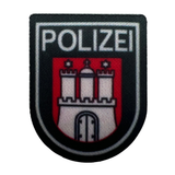 Mini Polizei Bundesländer Textil Patches