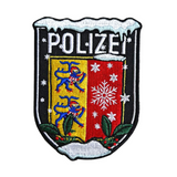 Komplettset Polizei Xmas Textil Länderpatches