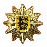 Ansteck-Pin Polizeistern Bundesländer + Bundespolizei
