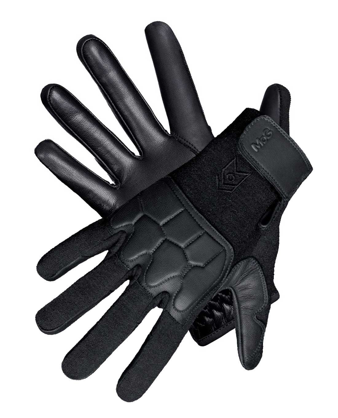 MoG Masters of Gloves 2ndSkin FR Black Schnitt / Flammen/ Schlagschutzhandschuhe