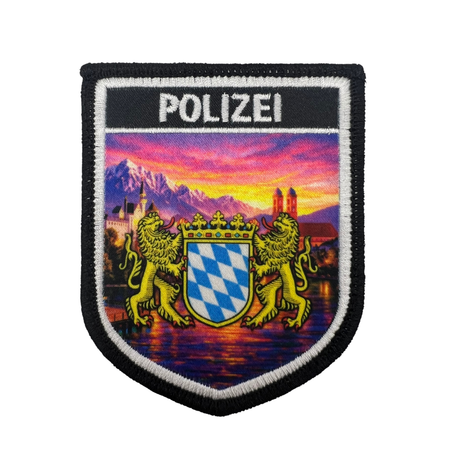 Polizei Bundesländer Summer Edition Textil Patches