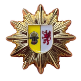 Ansteck-Pin Polizeistern Bundesländer + Bundespolizei