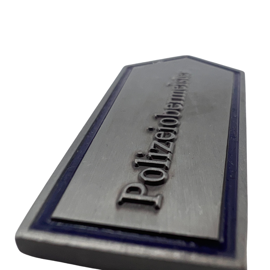 Polizei Schulterklappen Dienstgrad Coins