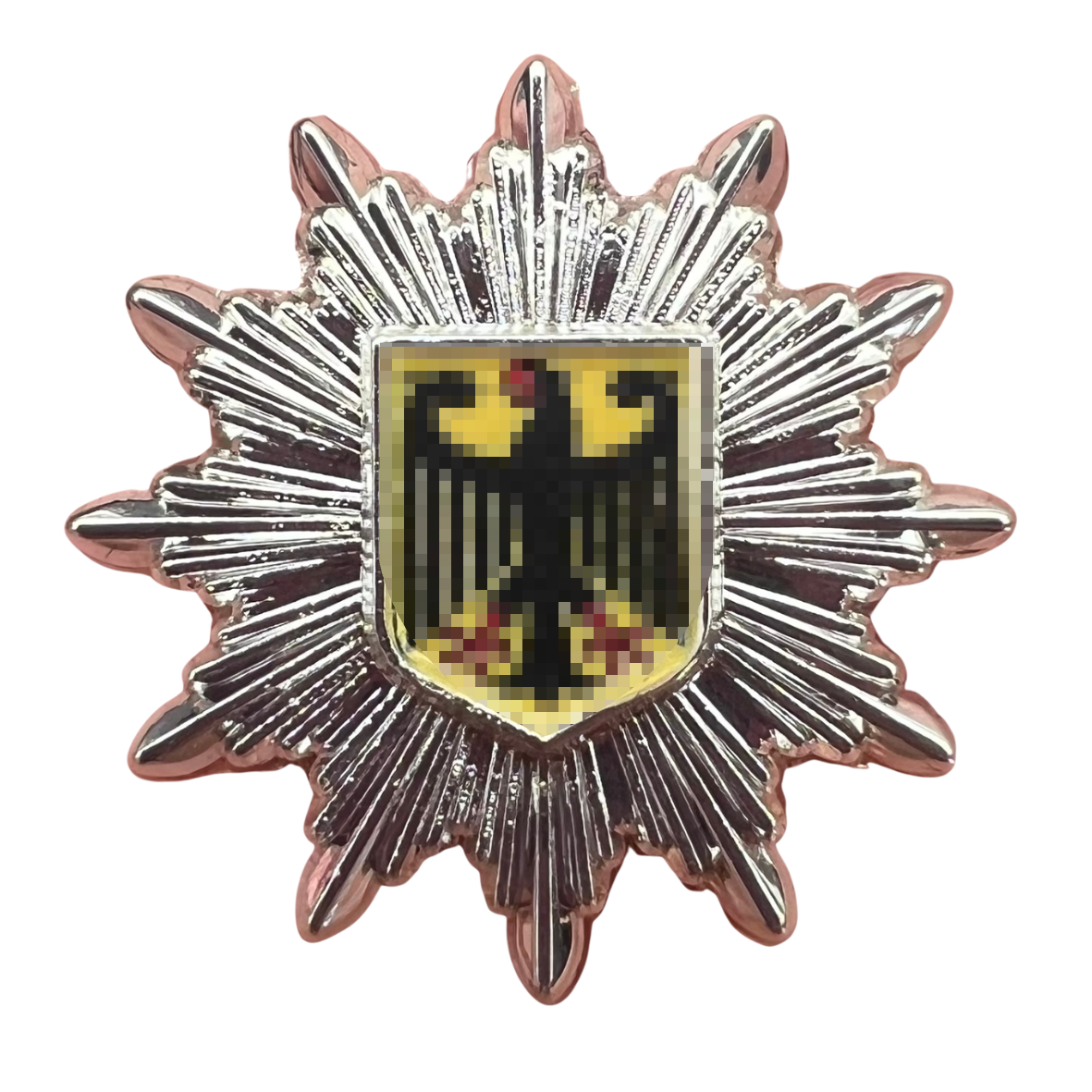 Ansteck-Pin Polizeistern Bundesländer / Bundespolizei