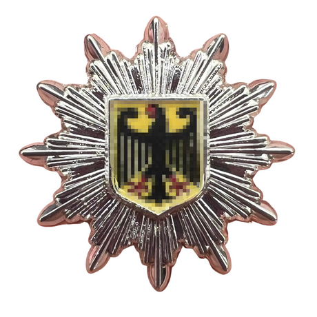 Ansteck-Pin Polizeistern Bundesländer + Bundespolizei