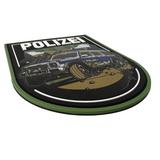 Police Hiking Backpack Rubber Patch