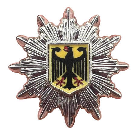 Ansteck-Pin Polizeistern Bundesländer + Bundespolizei