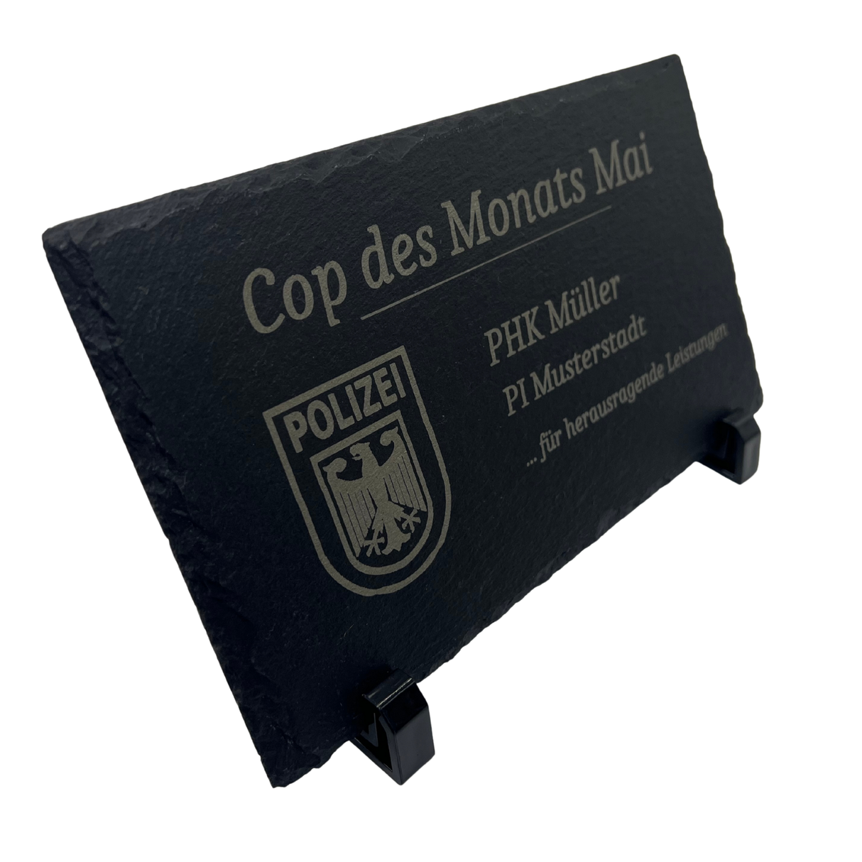 Individualisierbare Schieferplatte