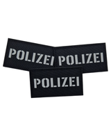Polizei Lasercut Patch Reflective