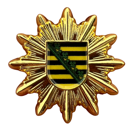 Ansteck-Pin Polizeistern Bundesländer + Bundespolizei