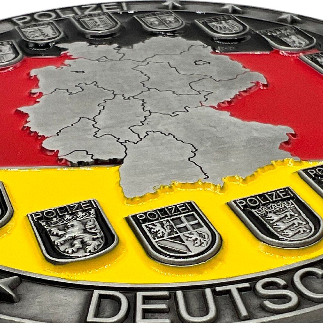 XXL Polizei Deutschland limitierter Coin