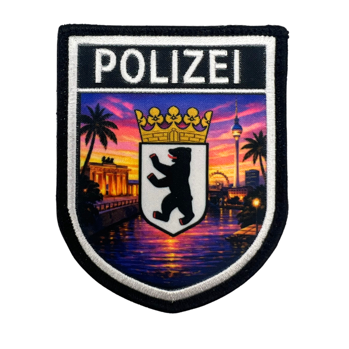 Polizei Bundesländer Summer Edition Textil Patches