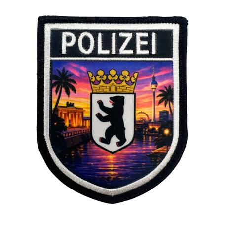 Polizei Bundesländer Summer Edition Textil Patches