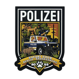 Police Berlin/Brandenburg Safari Tour Rubber Patch