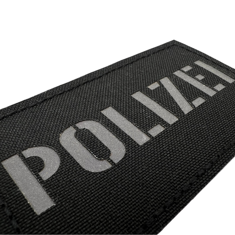 Polizei Lasercut Patch Reflective
