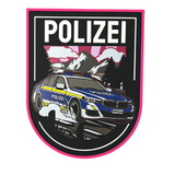 Police Mountain Climb Rubber Patch