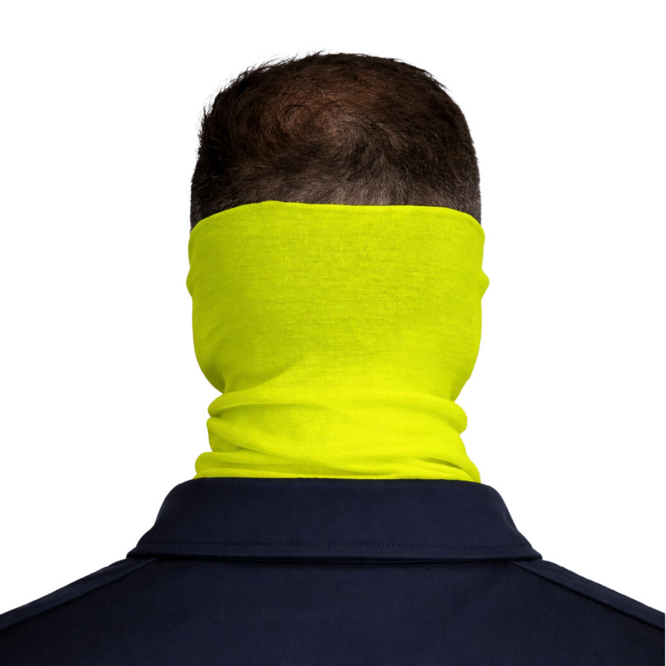 BUFF Cut Polizei Schnittschutz Schlauchschal - Neongelb