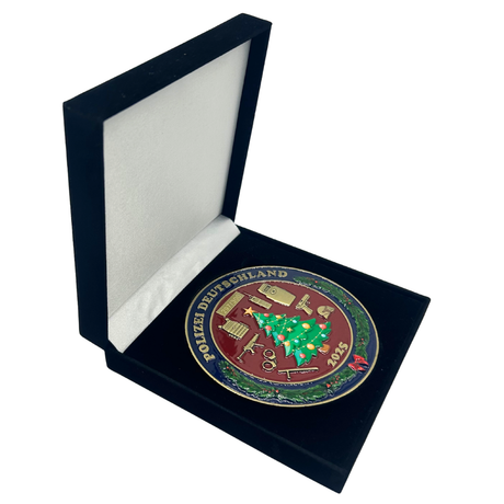 Limitierter XXL Polizei Weihnachtscoin 2025