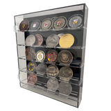 Challenge Coin & Münzen Vitrine