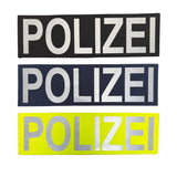 Textil Patches "POLIZEI" Reflex
