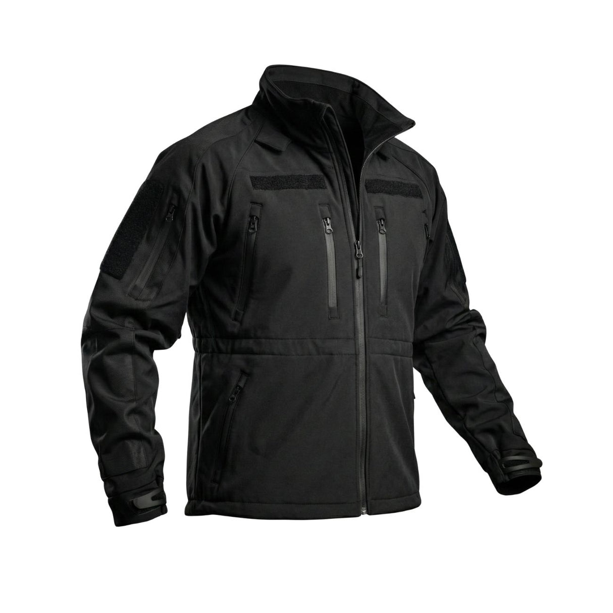 MIL-TEC Softshelljacke PLUS - Schwarz