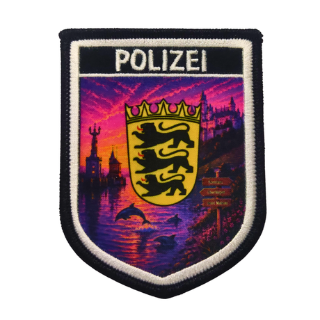 Polizei Bundesländer Summer Edition Textil Patches
