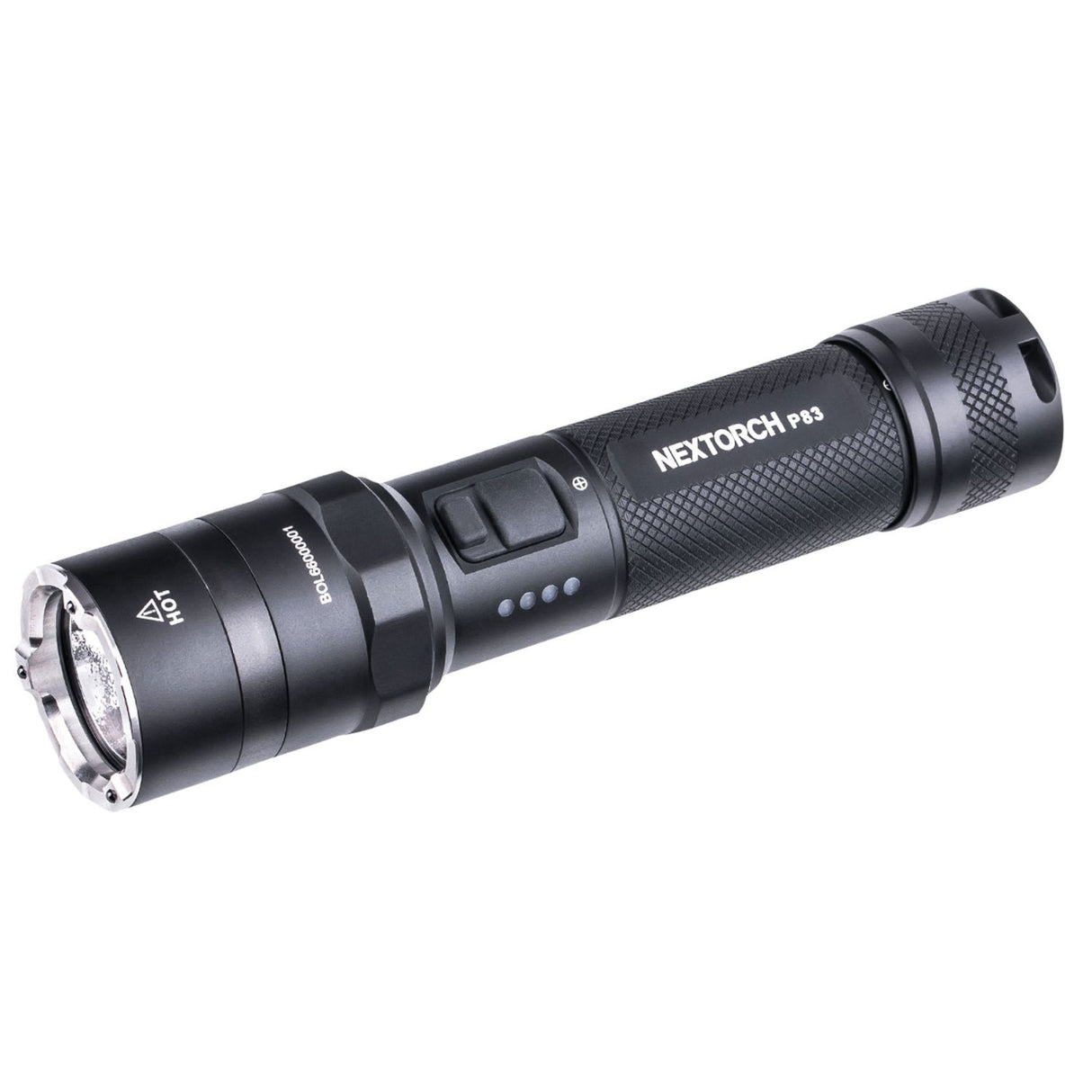 Nextorch P83 LED-Taschenlampe 1300 Lumen mit 360° Warnlicht