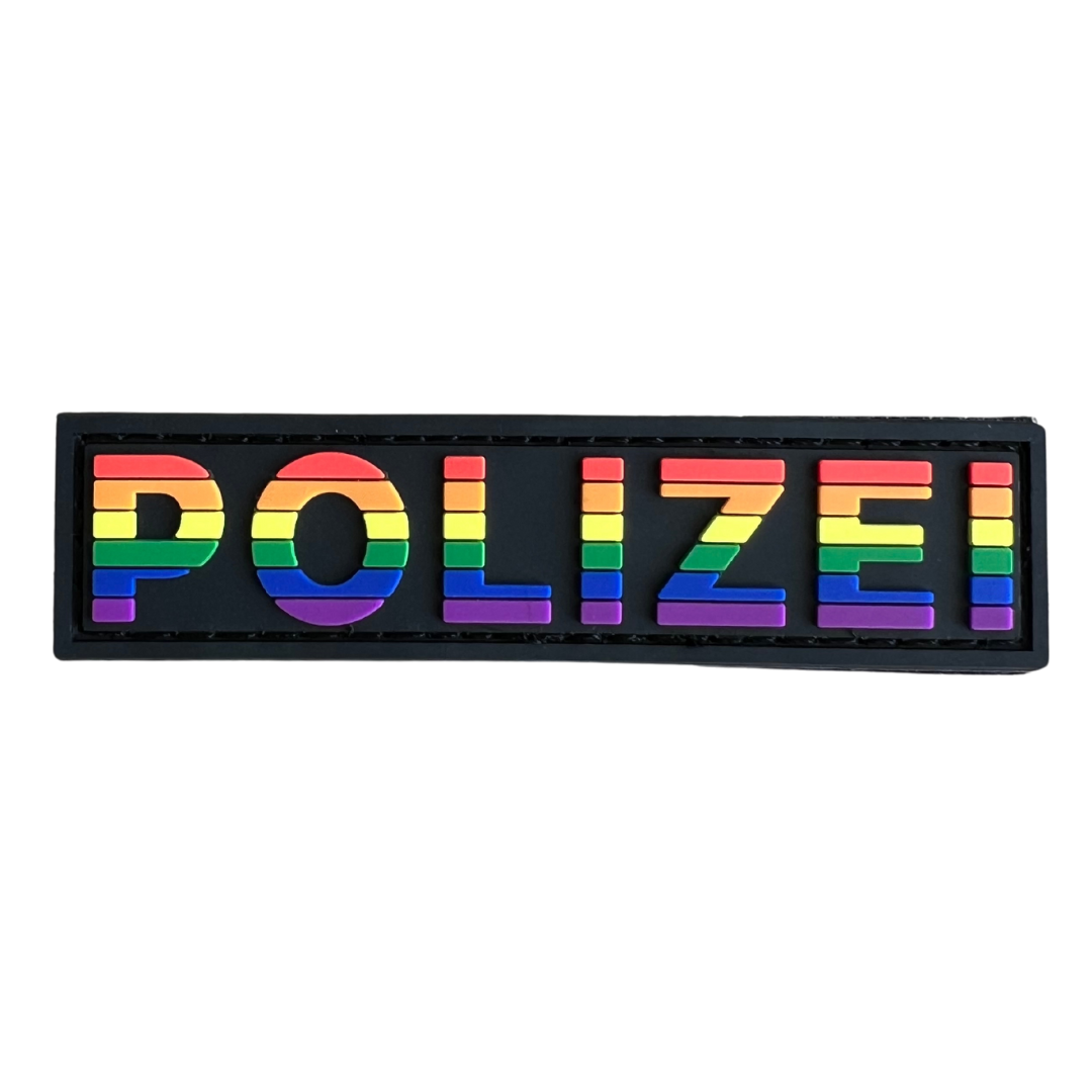 Police Pride Rubber Patch