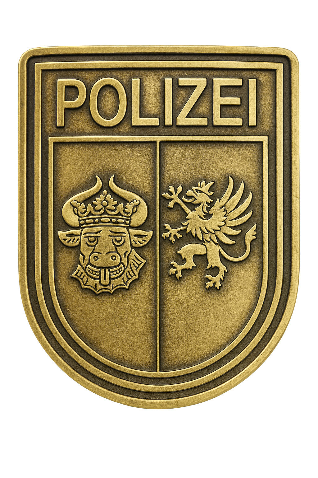 Polizei Deutschland Wappen Coins